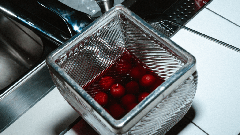 Homemade Sour Cherry Liqueur