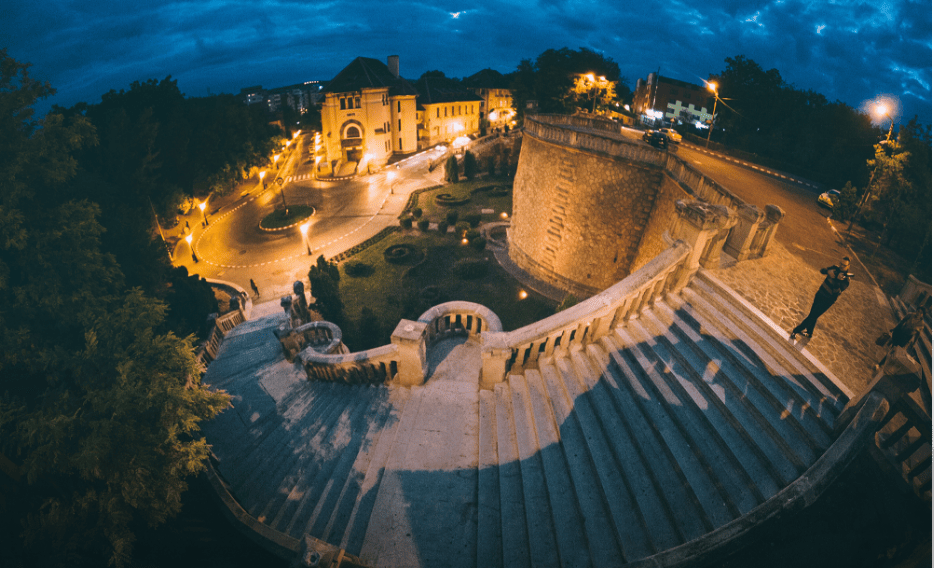 Esplanada Elisabeta din Iași. Foto: www.turism-iasi.ro