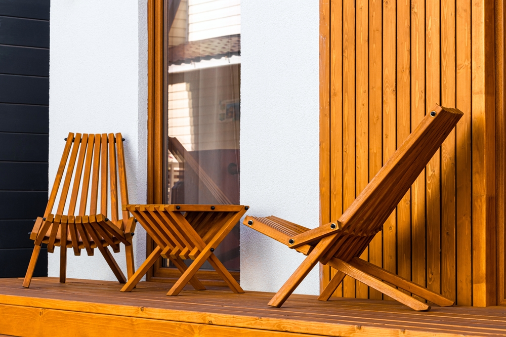 mobilier de lemn pentru gradina
