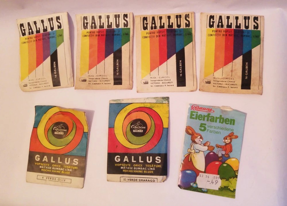 vopsea de oua gallus